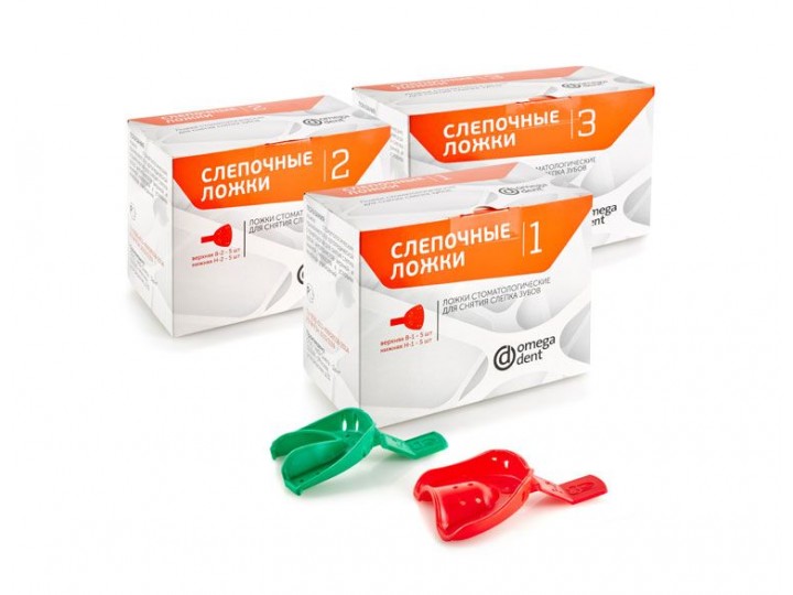 Ложка слепочная пластмассовая верхняя