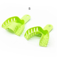 Ложки слепочные пластиковые стоматологические, 2 шт, (1 верх, 1 низ), размер S (5-6)