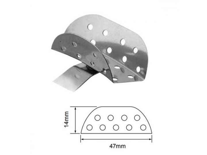 Ложка слепочная вращающаяся для частичных слепков, 19467