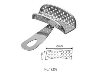 Ложка слепочная перфорированная фронтальная полная, размер L, 19202
