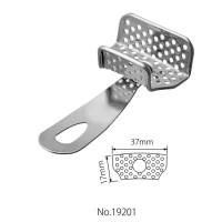 Ложка слепочная перфорированная фронтальная, размер S, 19201