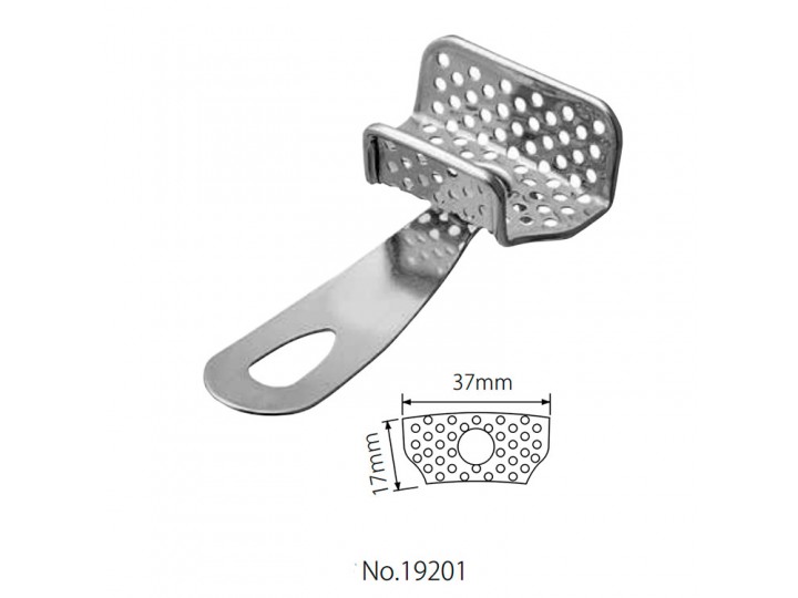 Ложка слепочная перфорированная фронтальная, размер S, 19201