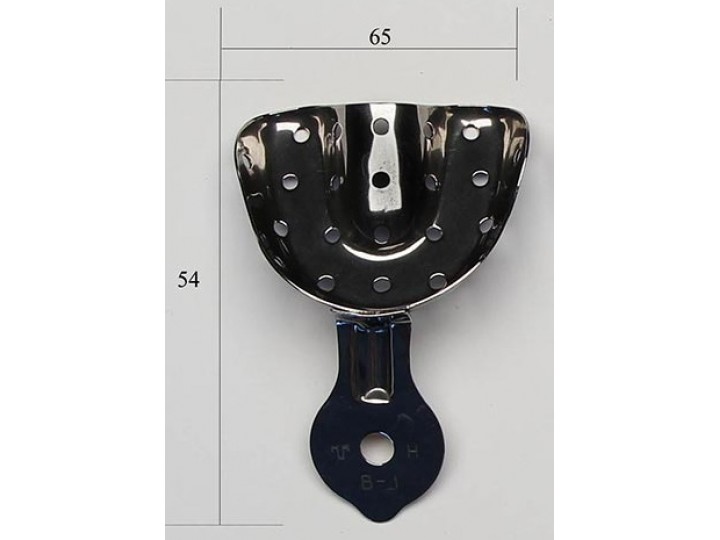 Ложка слепочная металлическая верх