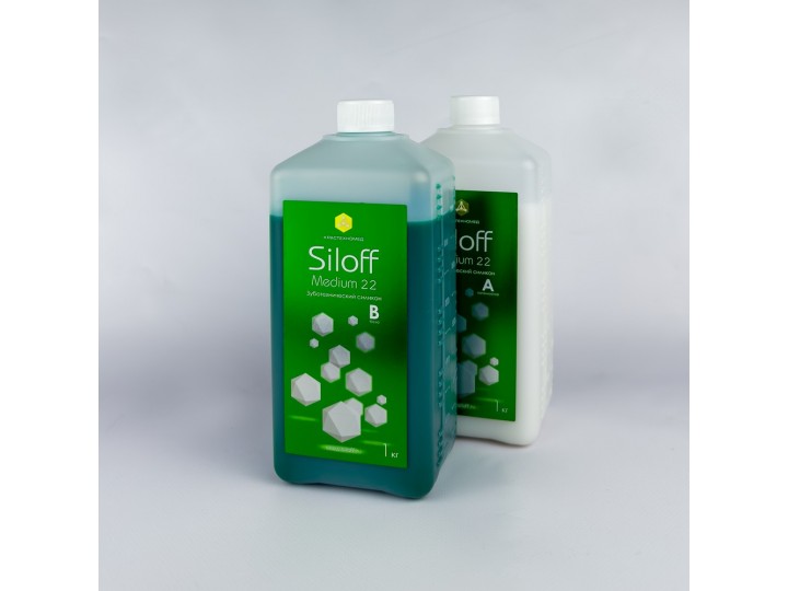 Siloff Medium 22 Дублирующий силикон (зелёный)