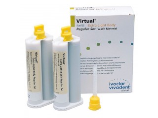 Слепочная масса А-силиконовая Virtual Refill Light Body Reg. 2 x 50 ml