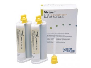 Слепочная масса А-силиконовая Virtual Refill Extra Light Body Fast 2 x 50 ml