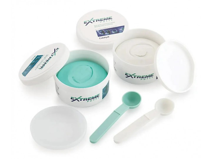 Extreme Putty - А-силикон оттискный, база (250 мл + 250 мл)