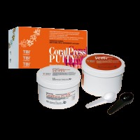 CoralPress Putty А-силикон, голубой, 2*300мл