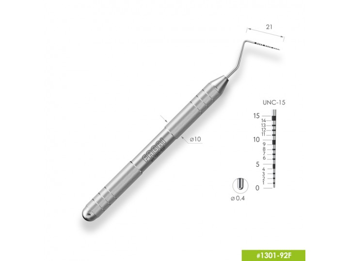 Пародонтологический мерный зонд 1301-92F