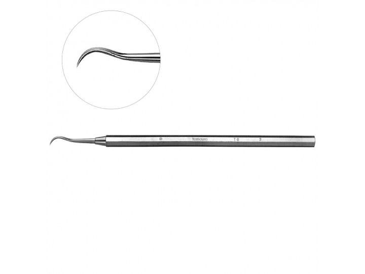 Инструмент для снятия зубных отложений односторонний Sickle #3, 09003