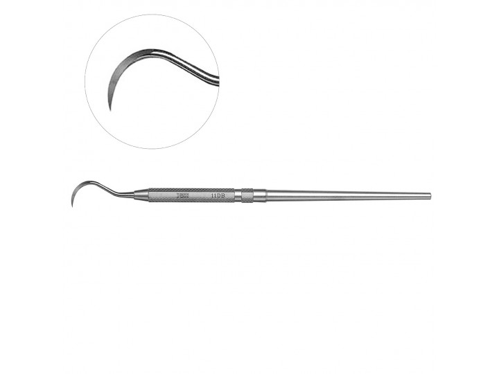 Инструмент для снятия зубных отложений односторонний Sickle #11DB, 09041