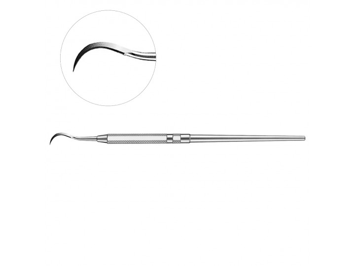 Инструмент для снятия зубных отложений односторонний Sickle #1, 09001