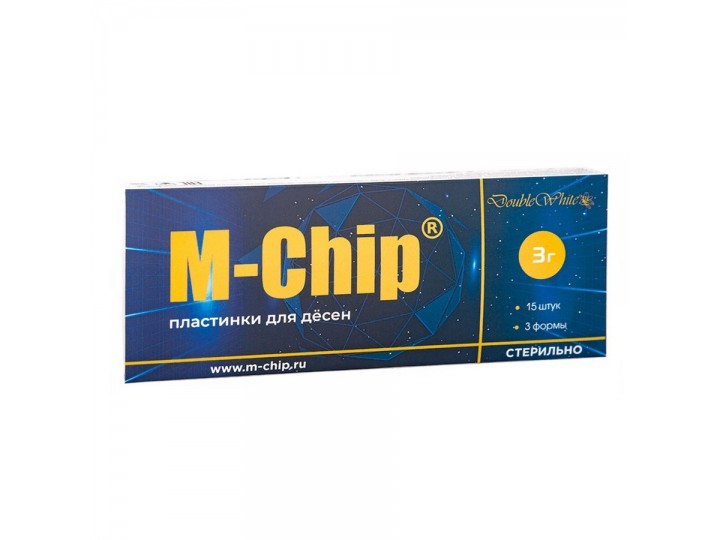 М-чип Наноматрица  M-Chip 15шт. - пластинки для дёсен (стерильные)