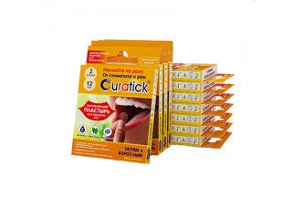 Заживляющий пластырь для полости рта Куратик - Curatick