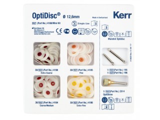Набор ассорти ОптиДиск Ø 12,6мм - Optidisc Mini Kit 4188