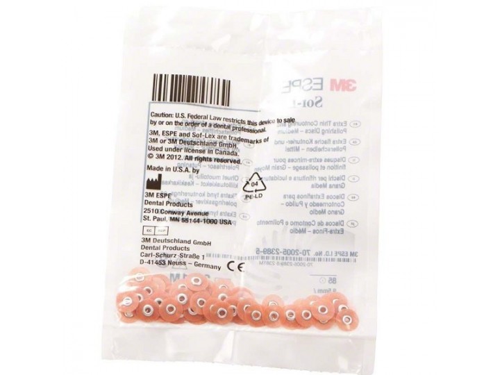 Диски Соф-Лекс 8693M сверхтонкие, средние, Ø 9,5 мм - Sof-Lex