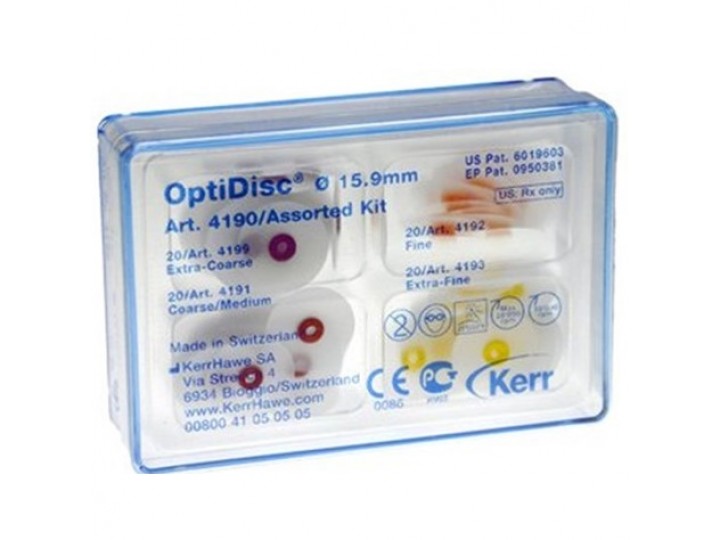 Набор ассорти ОптиДиск Ø 15,9 мм - OptiDisc  Assorted Kit 4190