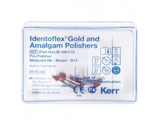 Полиры Identoflex Gold/Amalgam Острый кончик 4061/12