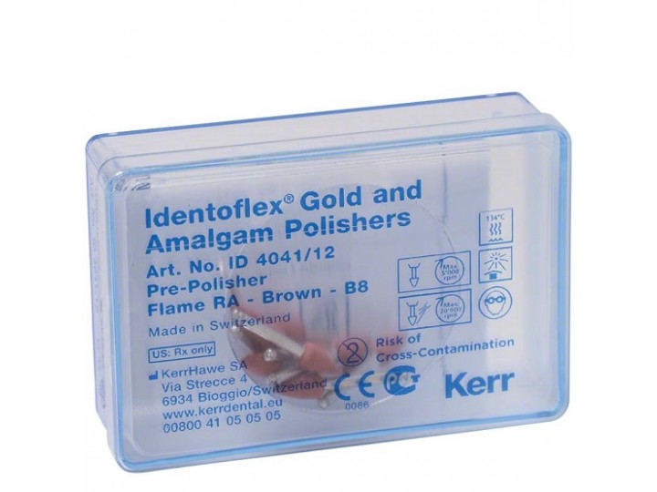 Полиры Identoflex Gold/Amalgam Пламя 4041/12