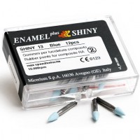 Shiny13 полировочные резинки голубые
