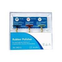 Набор для полировки композита, керамики, циркона RA3403G, Toboom (3шт)