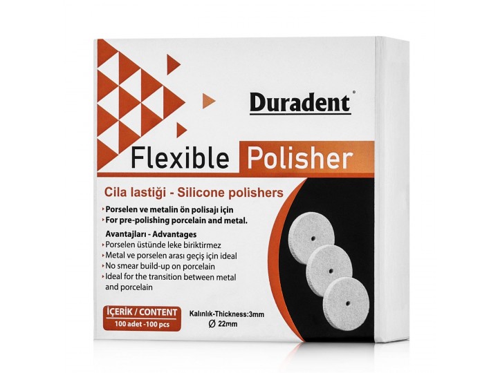 Полир силиконовый для керамики и металла Duradent PolisherFlexible 100 шт