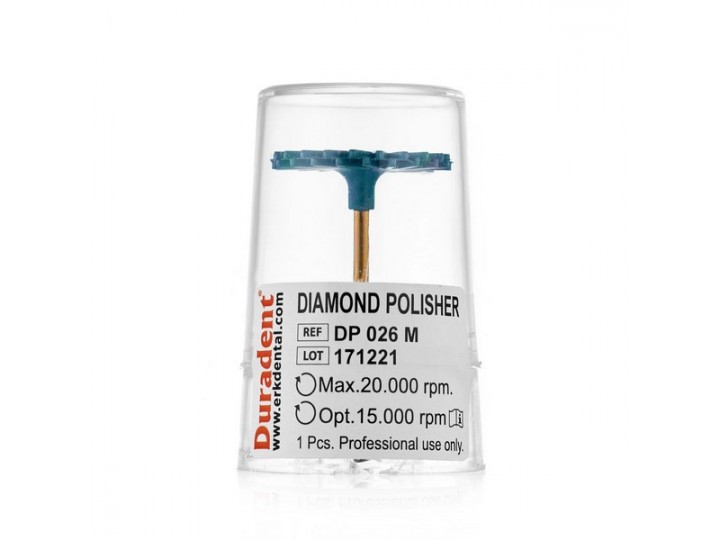 Полировочный диск Duradent diamond Medium DP026M