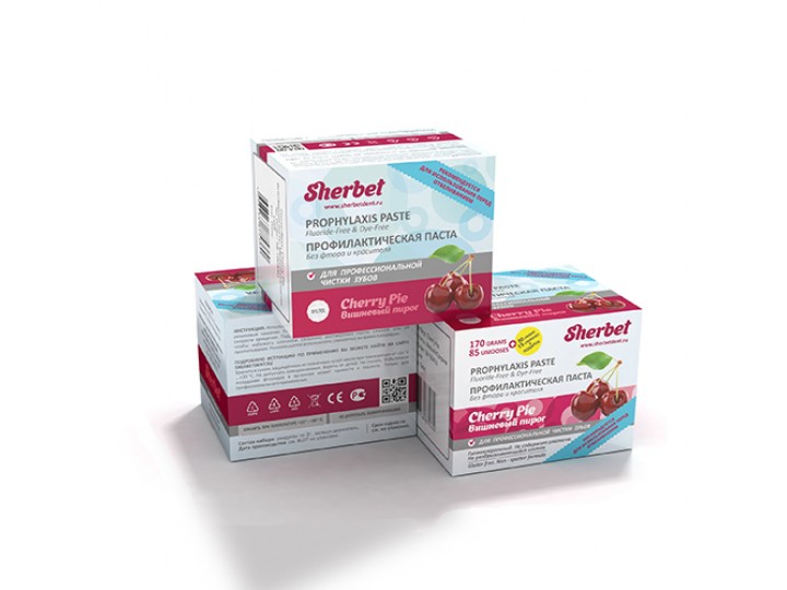 Профилактическая паста Sherbet Prophylaxis Paste 100 унидоз Профилактическая паста Sherbet Prophylaxis Paste 100 унидоз