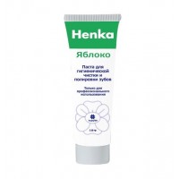 Паста Henka вкус яблока без фтора