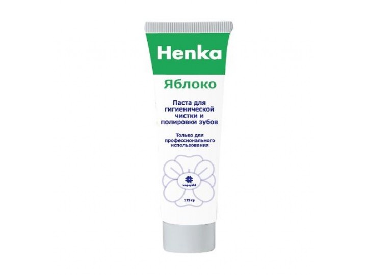 Паста Henka вкус яблока без фтора