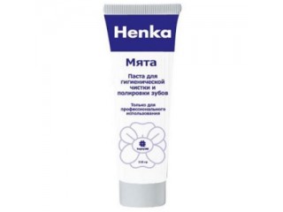 Паста Henka вкус мяты без фтора