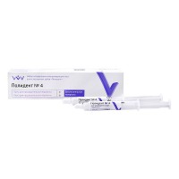 Полидент №4 паста белая (2шприца х 3г)