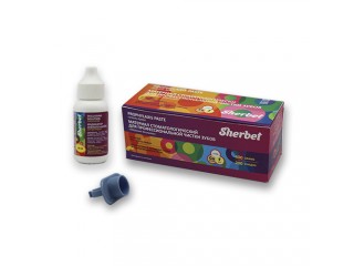 Профилактическая паста Sherbet Prophylaxis Paste 200 унидоз по 2 г, с концентратом индикатора зубного налета 30 мл