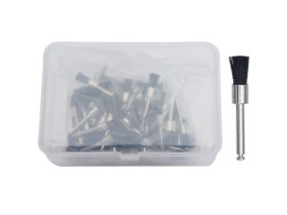 Щетка нейлоновая чашка плоская черная Prophy (100 шт)