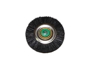 Щётка для шлифмотора SHH158B натуральная, черная, жесткая (d=42мм)