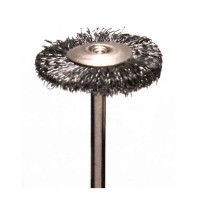 Щётка MSHD68C на дискодержателе, металлическая, серебристая (d=18мм)