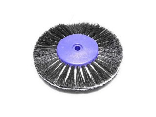 Щётка для шлифмотора 3V802BE Blue, натуральная, средняя (d=85мм)