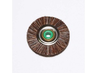 Щётка для шлифмотора SHM158G натуральная, коричневая, средняя (d=50мм)