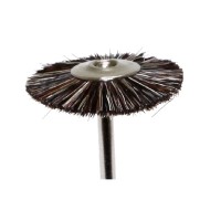 Щётка MSHS78G на дискодержателе, серая, мягкая, (d=22мм)