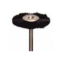 Щётка MSHP78B на дискодержателе, черная, нейлоновая, (d=22мм)