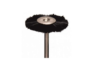 Щётка MSHP78B на дискодержателе, черная, нейлоновая, (d=22мм)