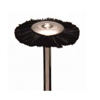 Щётка MSHH10B на дискодержателе, черная, жесткая, (d=20мм)