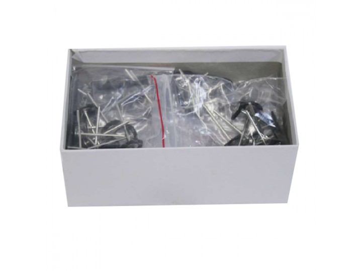 Щётка MSHH68B на дискодержателе, черная, жесткая, (d=18мм)