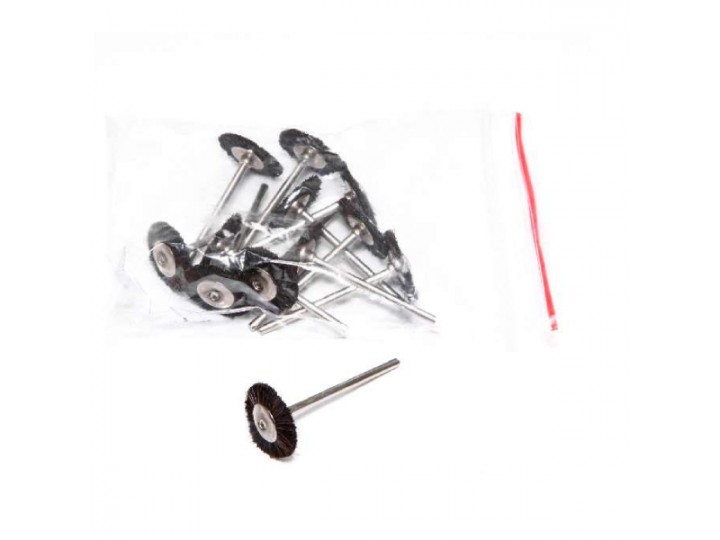 Щётка MSHH78B на дискодержателе, черная, жесткая, (d=22мм)