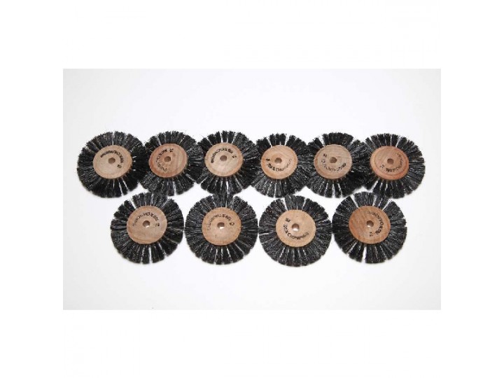 Щётка для шлифмотора 5A синтетическая, жесткая (d=64мм)