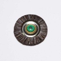 Щётка для шлифмотора SHS158G натуральная, серая, мягкая (d=50мм)