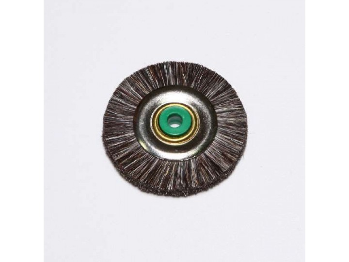 Щётка для шлифмотора SHS158G натуральная, серая, мягкая (d=50мм)