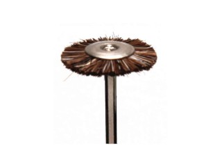 Щётка MSHM68G на дискодержателе, коричневая, средней жесткости (d=18мм)