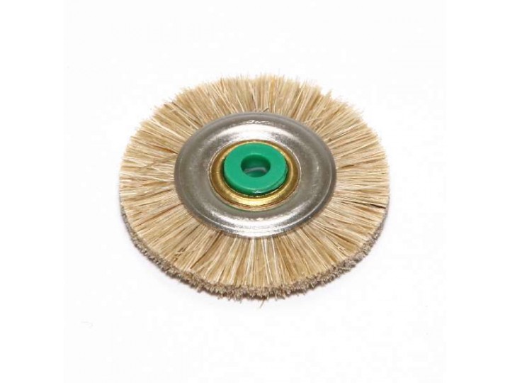 Щётка для шлифмотора SHH158W натуральная, белая, жесткая (d=42мм)