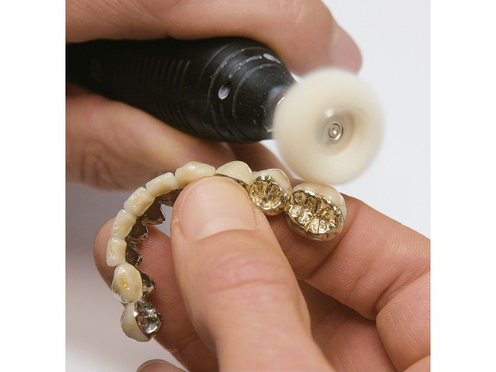 Круг полировальный, хлопок d-22мм (12шт) #205-1000